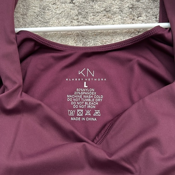 Klassy Network Sweetheart Tank Top Bodysuit - Picture 5 of 5